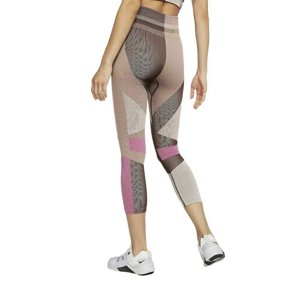 Nike Sculpt Icon Clash Crop Running Tights